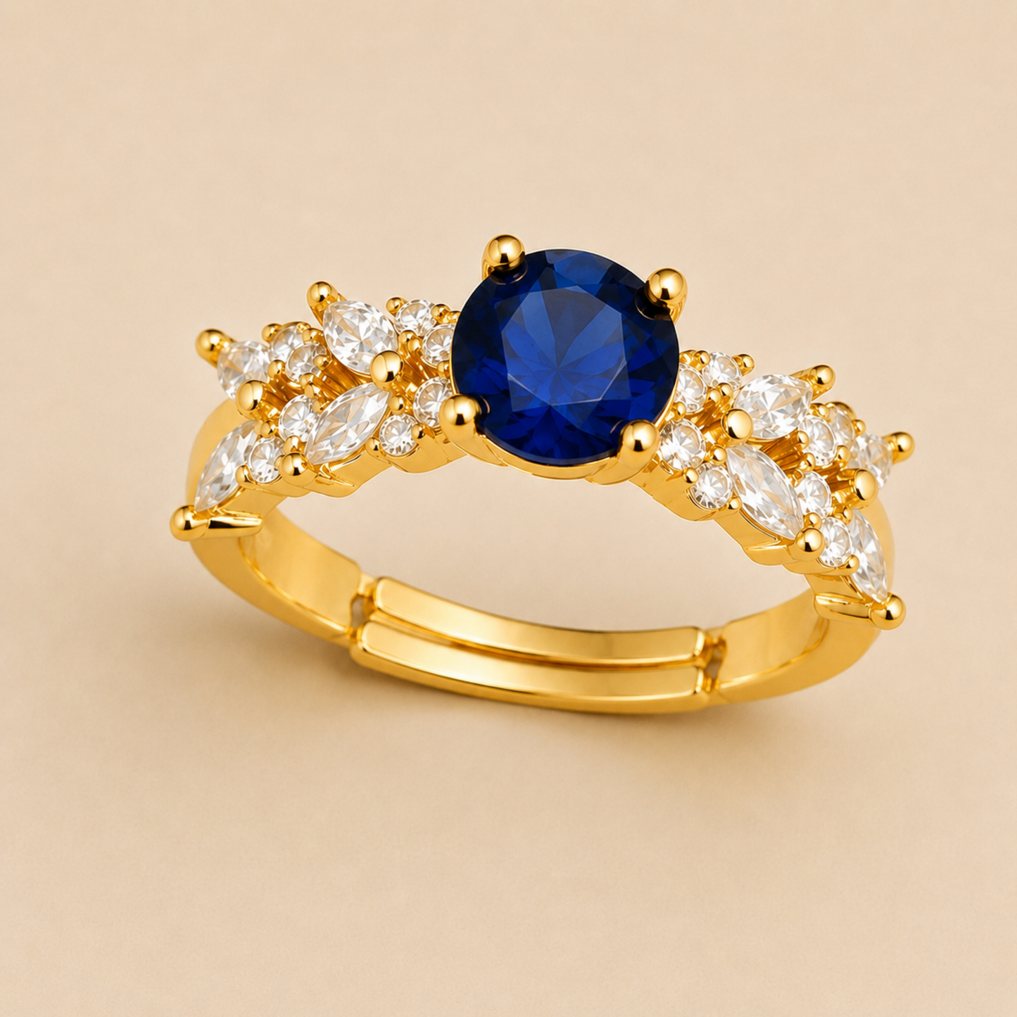 Midnight Bloom Ring