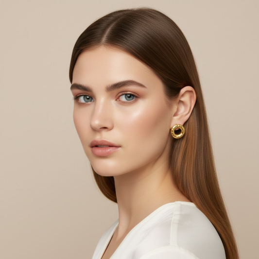18k gold plated Anti Tarnish Ethereal Glow Earring