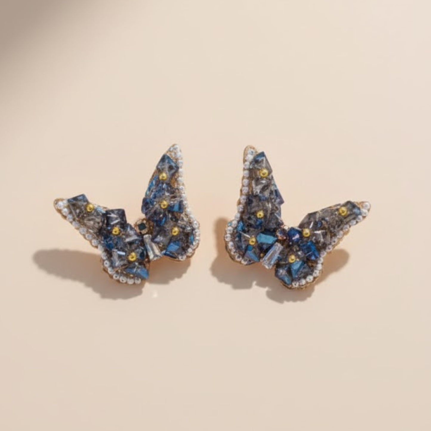 Midnight Butterfly Earrings