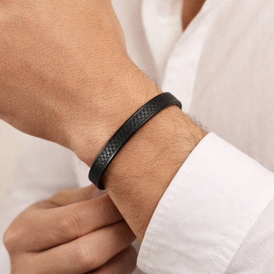 Men-18K Gold Plated Velora Matrix Bracelet