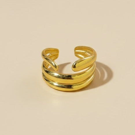 18k Gold Plated Seoul Wrap Ring