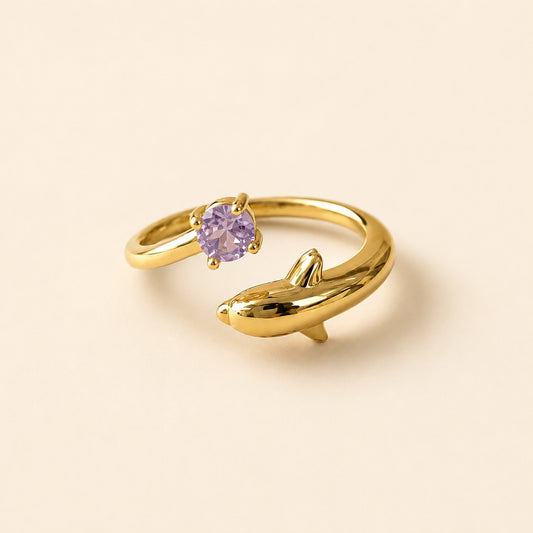 Aurelia Gold Minimal Waterproof Ring