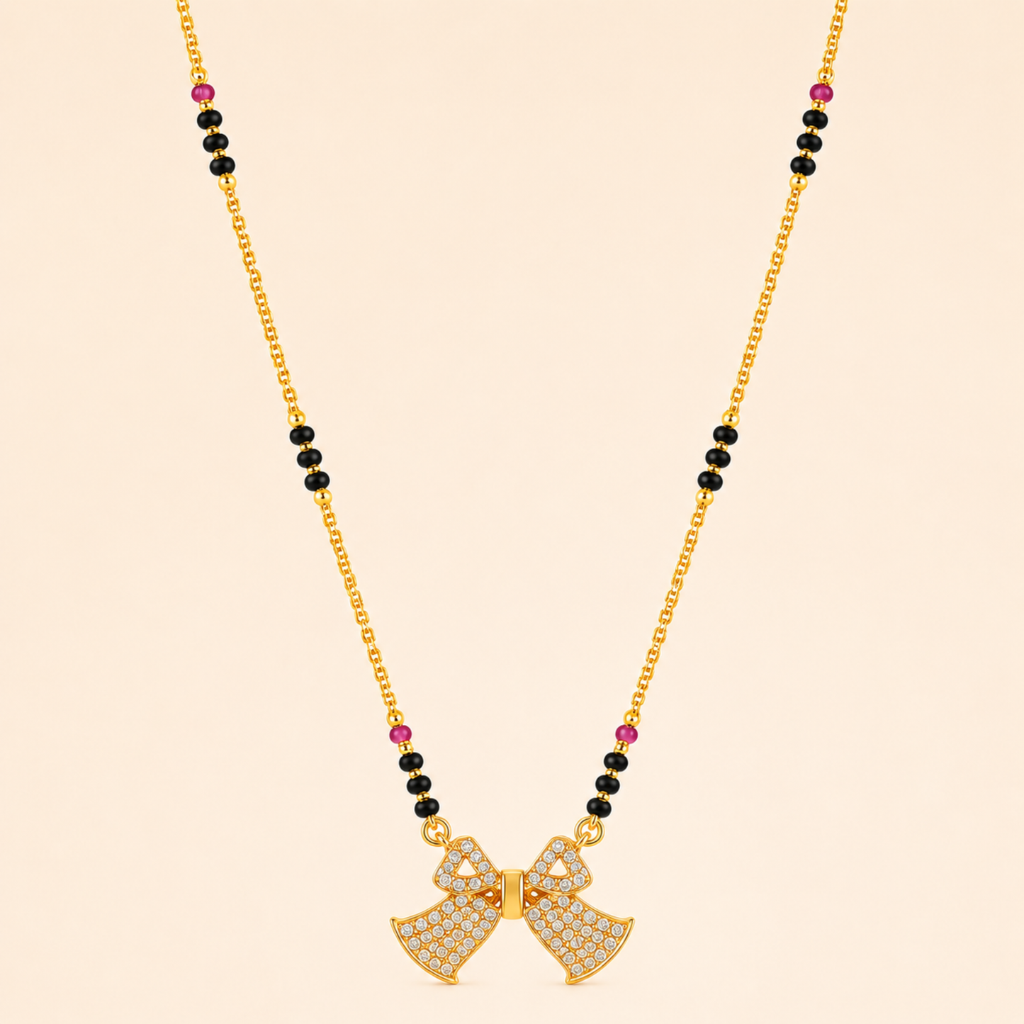 Twin Angel Mangalsutra