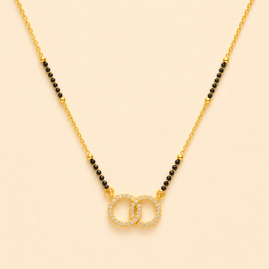 Interlocking Circle Mangalsutra