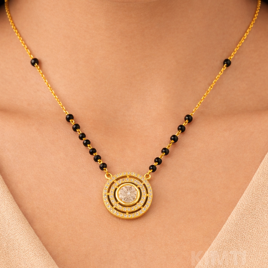 Golden Eternity Celestial Spark Mangalsutra