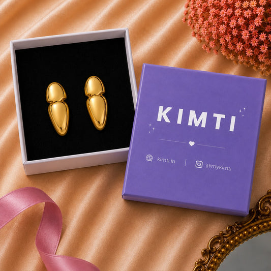 Minimal Gold Charm Earrings