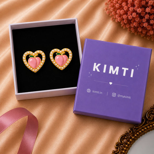 Pink Fruity Pearl Glow Earring