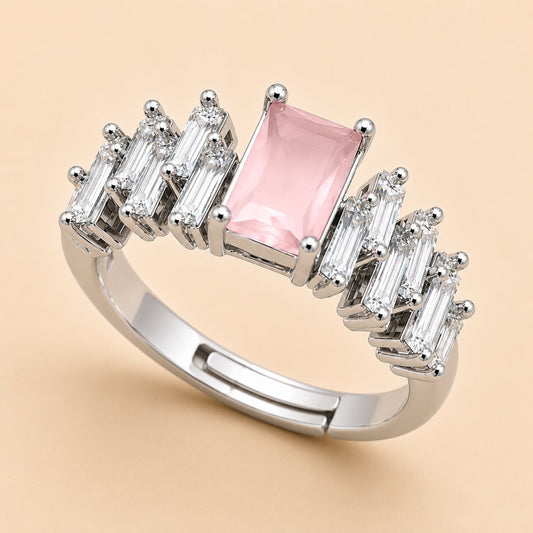 Crystal Blush Ring