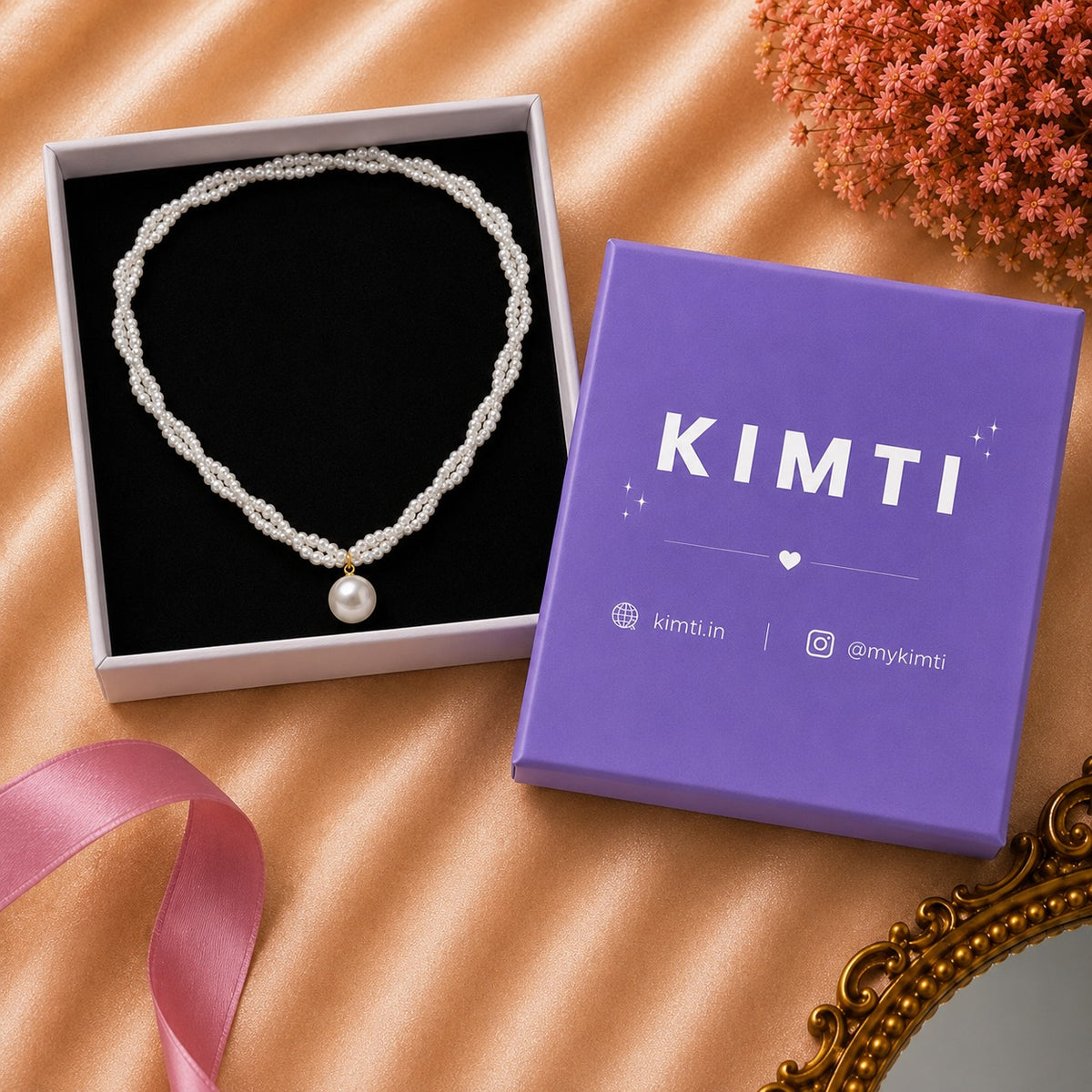 Elegant Pearl Pendant Necklace for Women