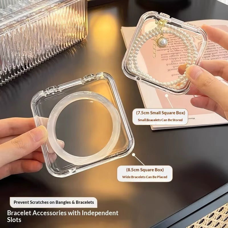 Bracelet And Necklace Transparent Dust Proof Organizer