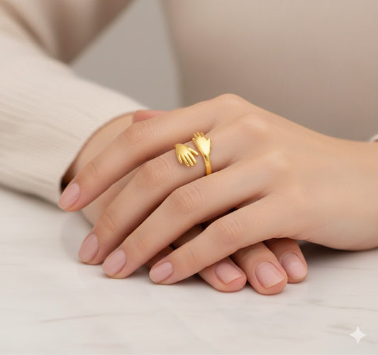 Endless Affection Adjustable Hug Ring