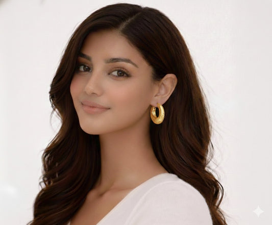 18K Gold Plated Tini Mini Hoop Anti Tarnish Earring