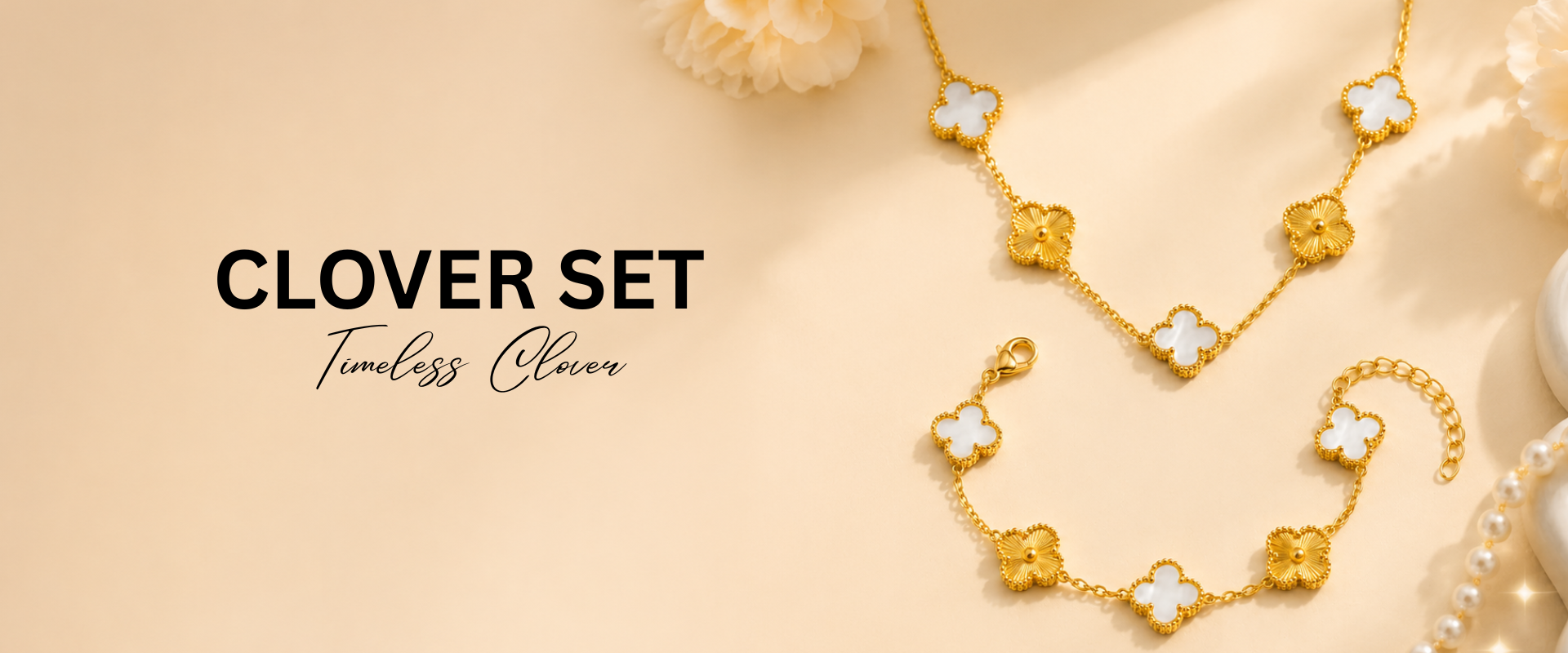 Clover Jewellery Set