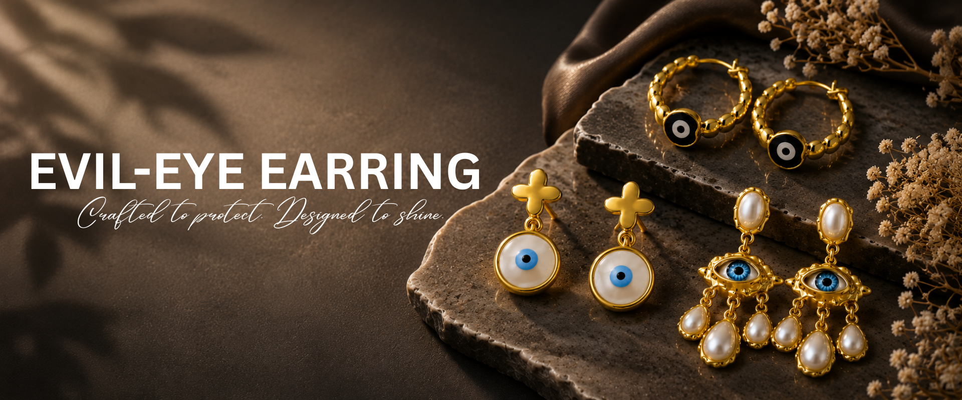 Evil Eye Charm Earring
