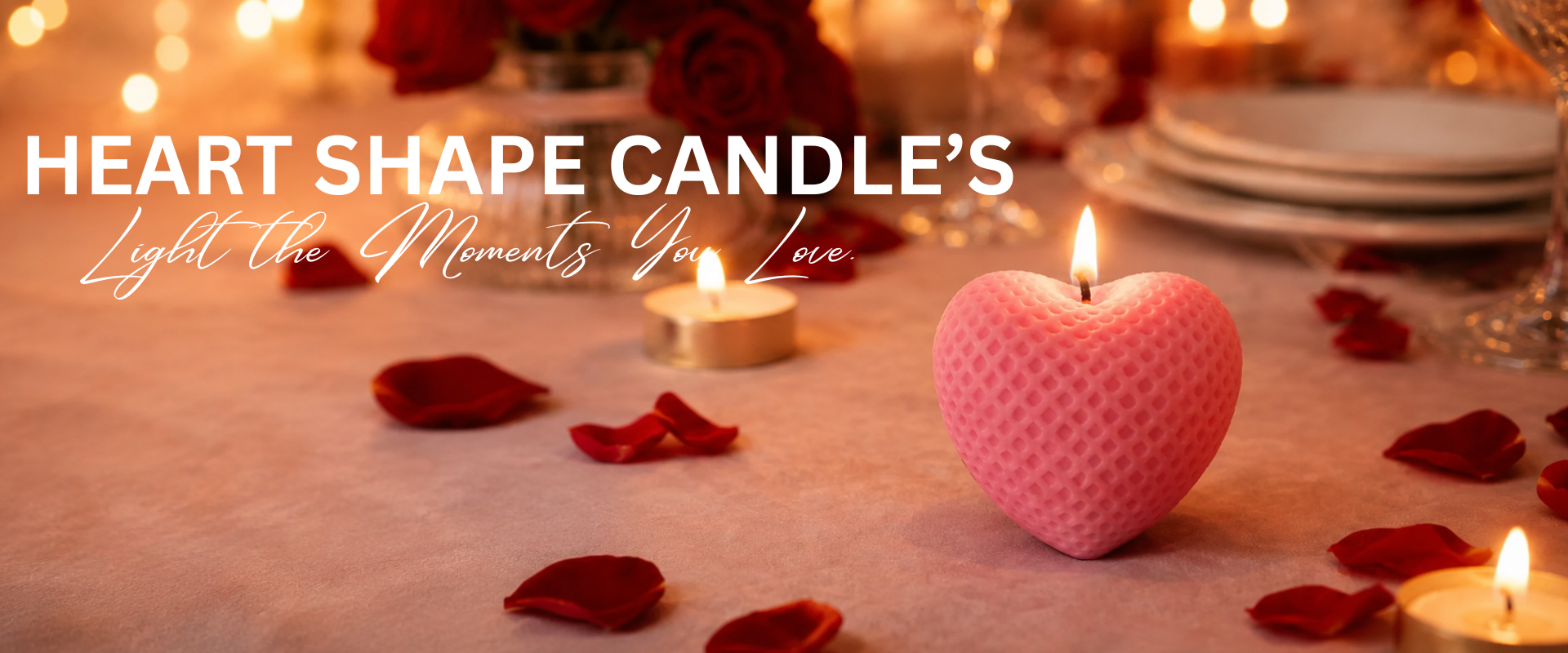 heart candles