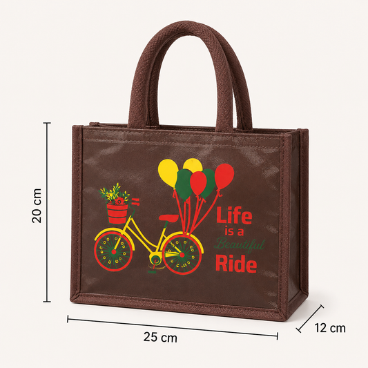Vibrant Floral Tote Bag