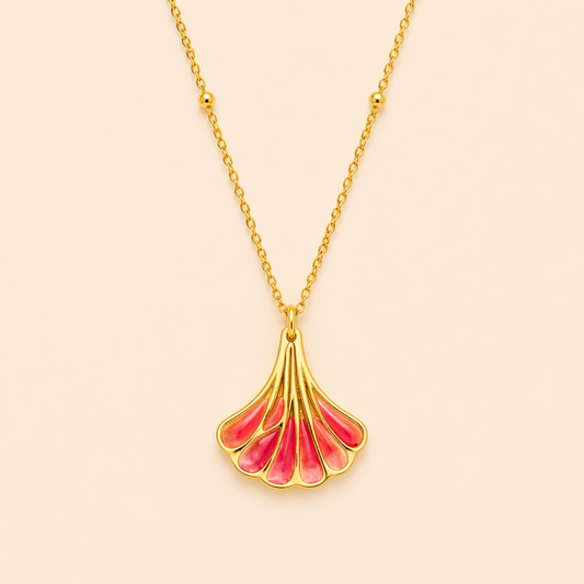 18K Gold Plated Rosé Bloom Necklace