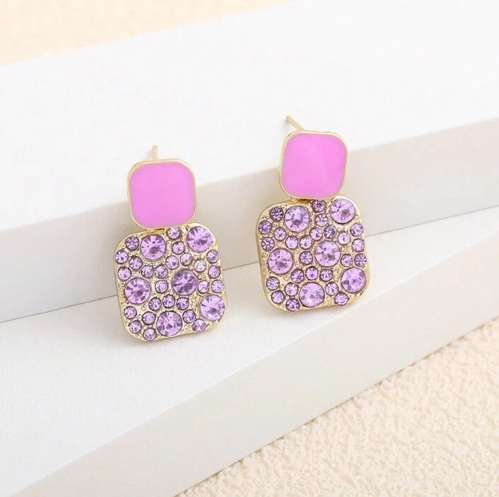 Pink Blush Earring