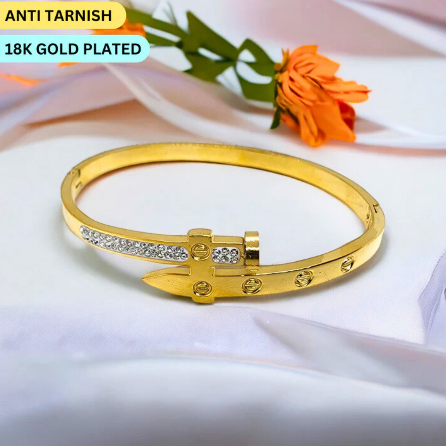 Anti Tarnish Gold-plated Bracelet