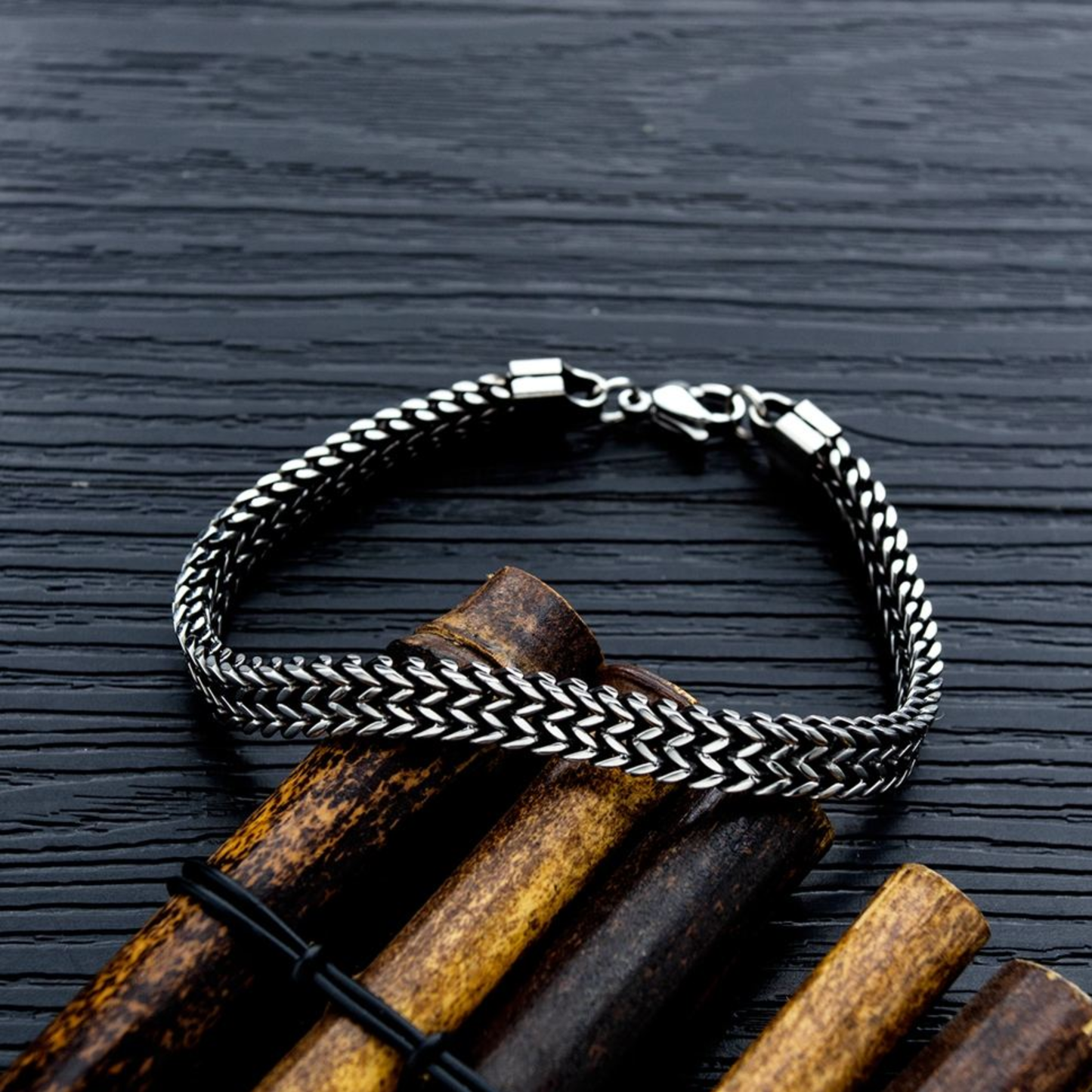 Men - Heavy Double Link Bracelet