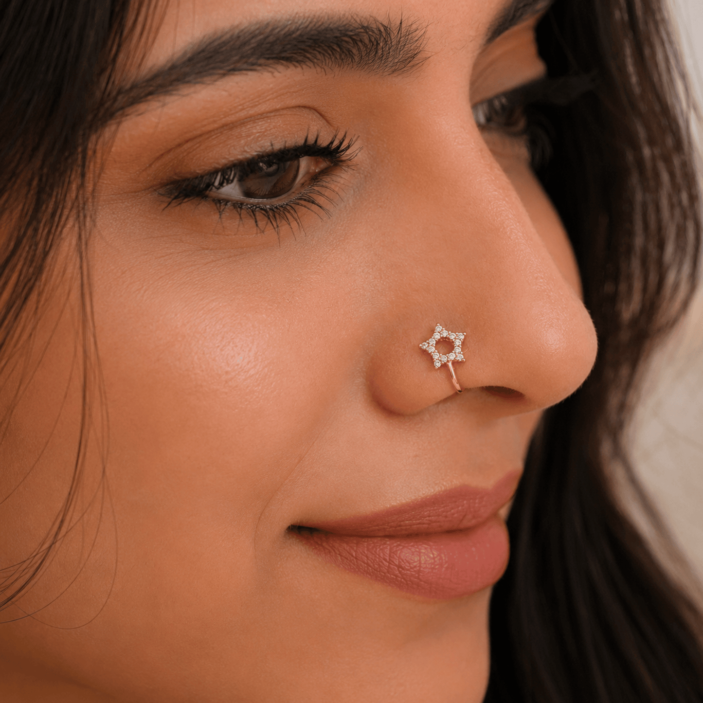 Celestique Star Nose Pin