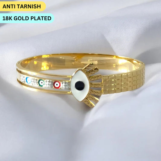 Anti Tarnish Evil Eye Bracelet