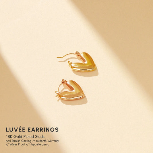 Luvée 18K Gold Plated Studs