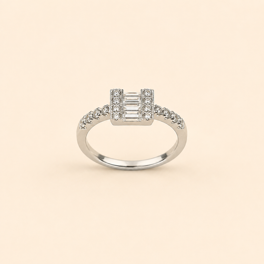Ad Diamond Finger Ring for Women