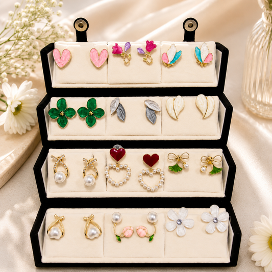 KIMTI Cute Everyday Earrings Combo set