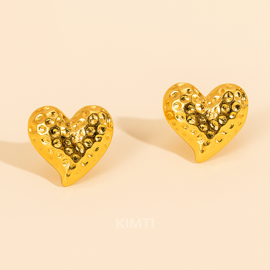 18k Gold Plated Sweetheart Spark Earrings