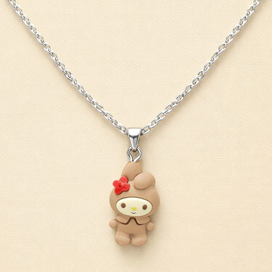 Cute Bunny Character Necklace for Women