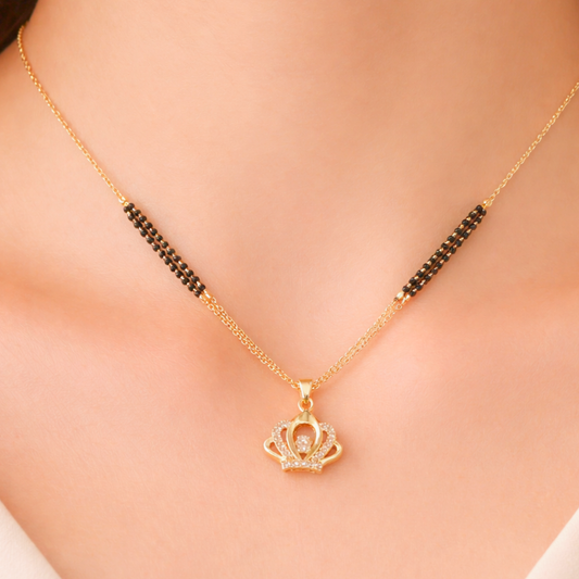 Golden Tiara  Mangalsutra