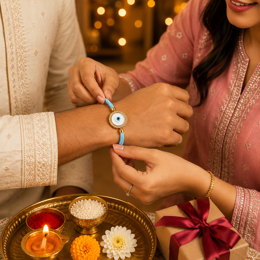 Aqua Blessing Rakhi