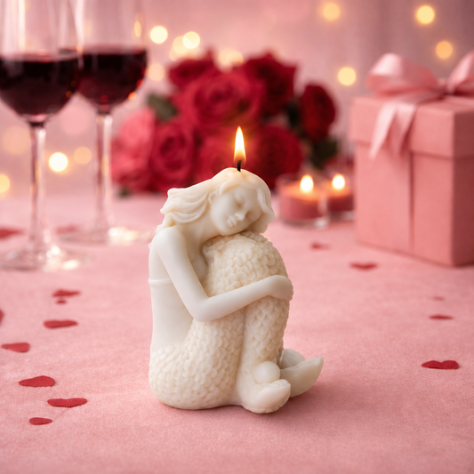 Delicate Mermaid Shape Candle