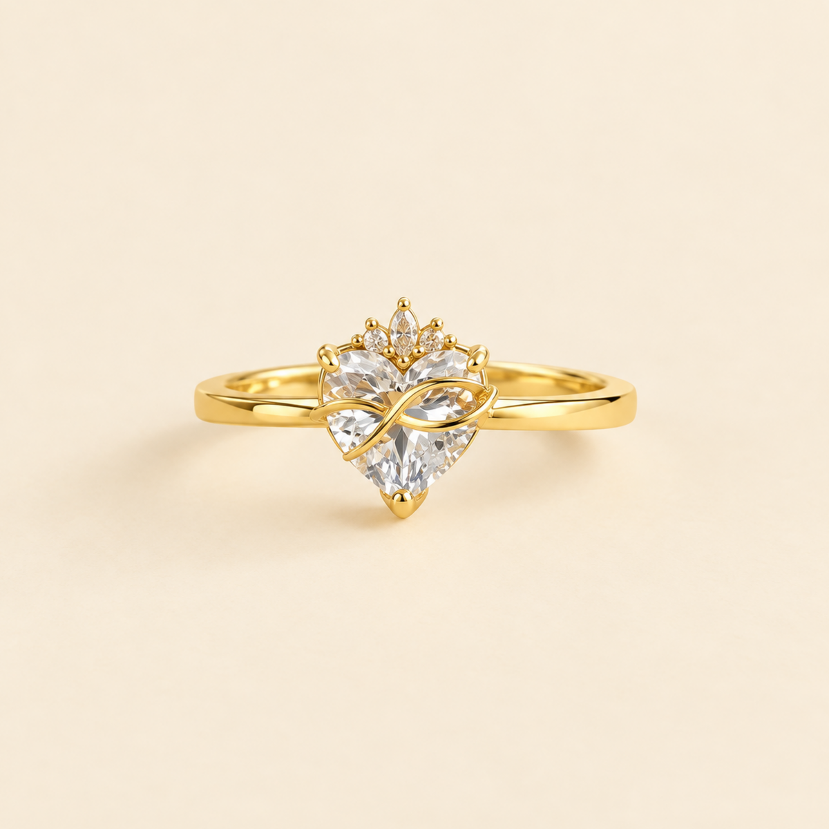 18K Gold Plated Luxe Ring