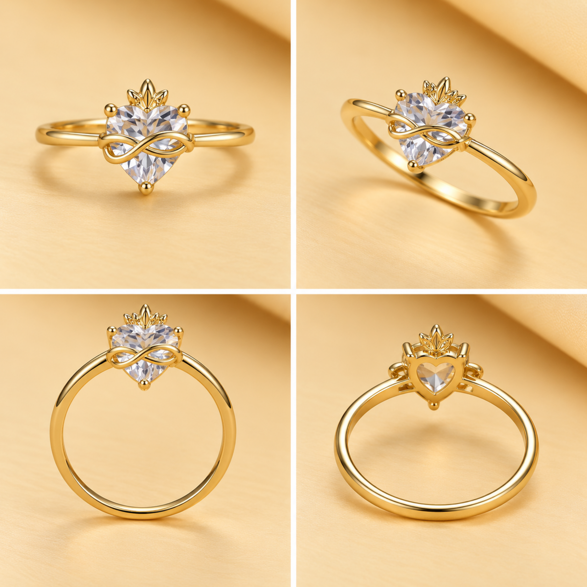 18K Gold Plated Luxe Ring