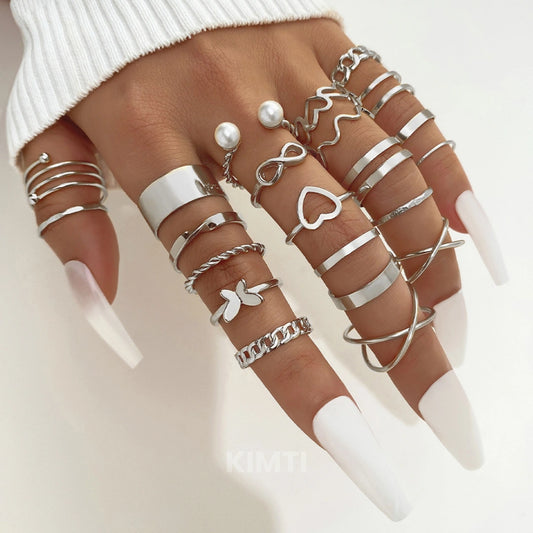 YouBella Fashion Ring Stack