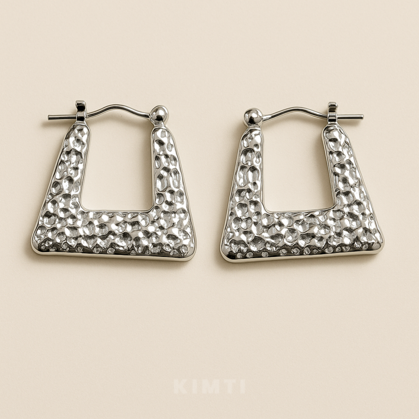 Anti-Tarnish Vintage Craft Triangle Earrings