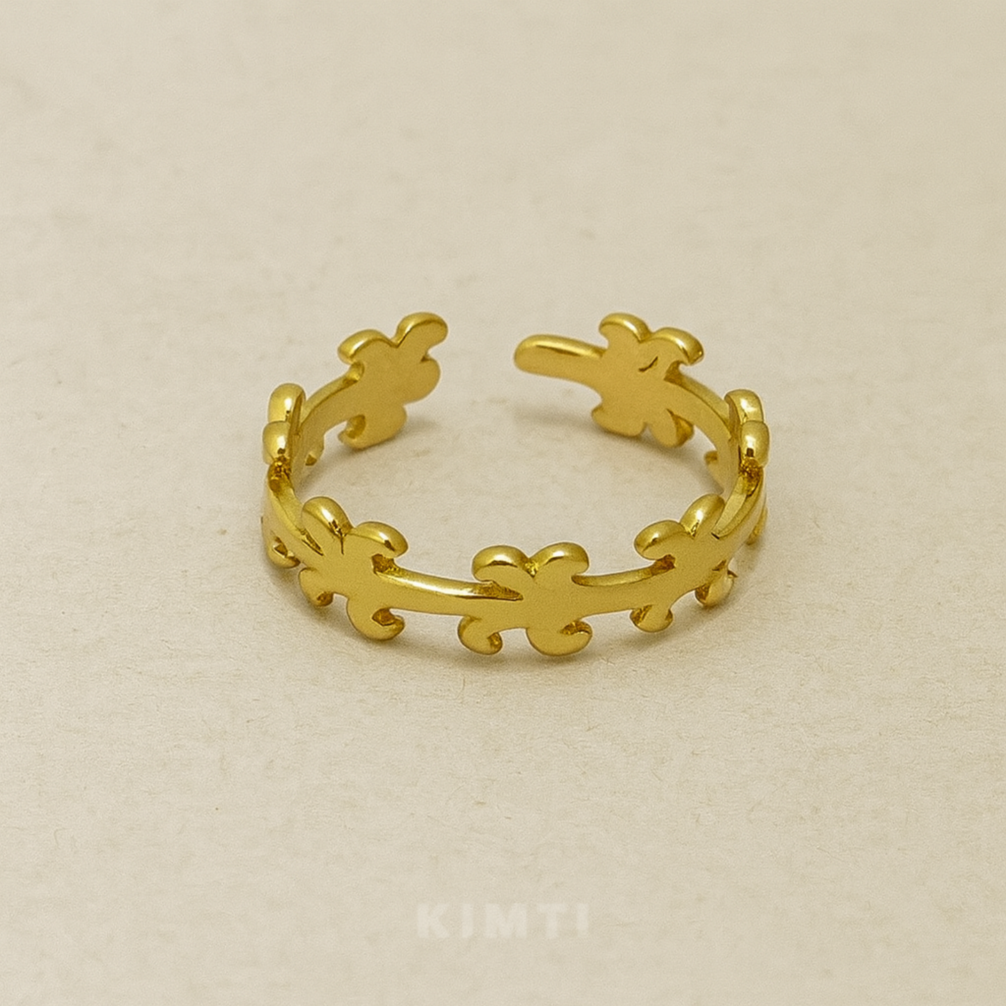 18K Gold Plated Everyday Gold Ring