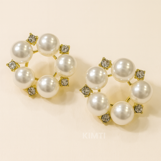 Ivory Radiance Earrings