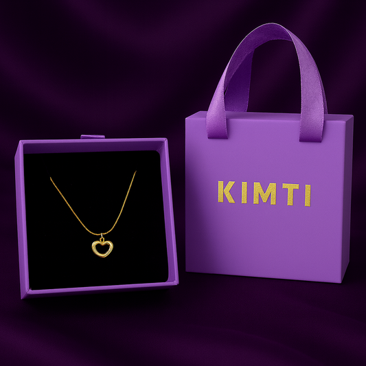 18k Gold Plated Whispers of Love Necklace