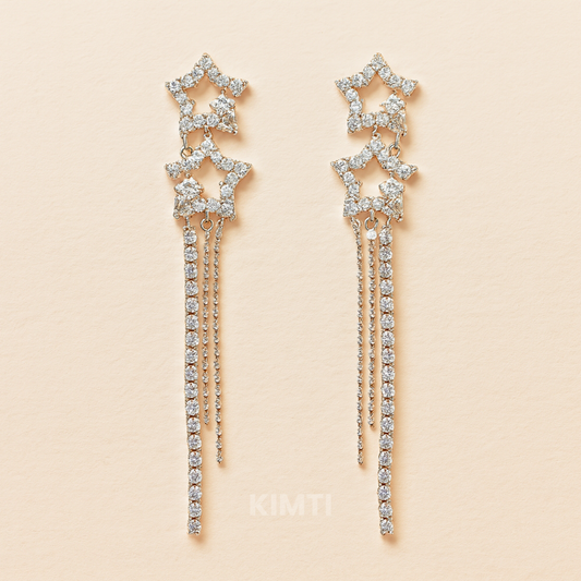 Shooting Star Shine Dangle Earring