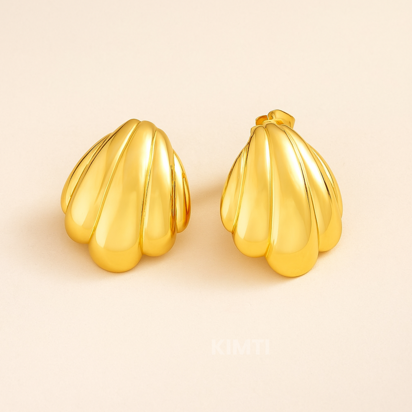 18k Gold Plated Mermaid’s Kiss Earrings