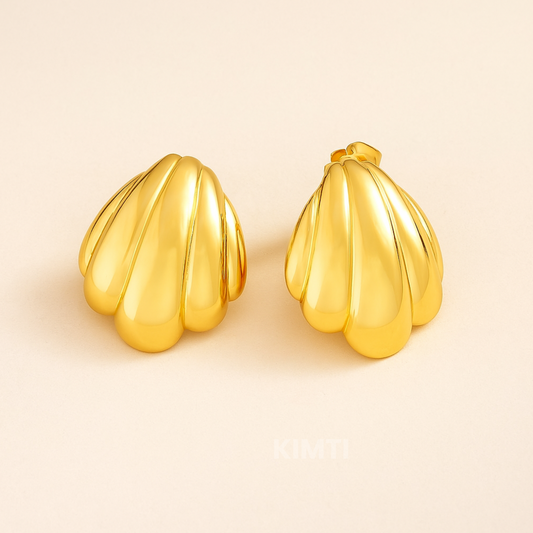 18k Gold Plated Mermaid’s Kiss Earrings