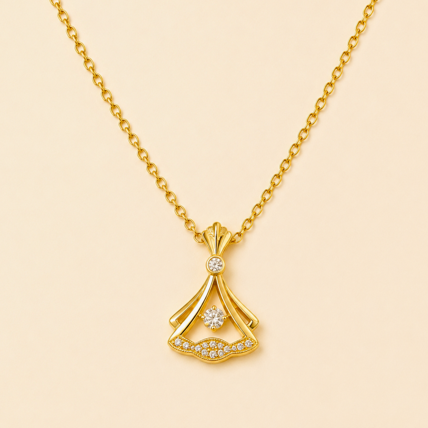 Aurora Bloom Pendant Necklace
