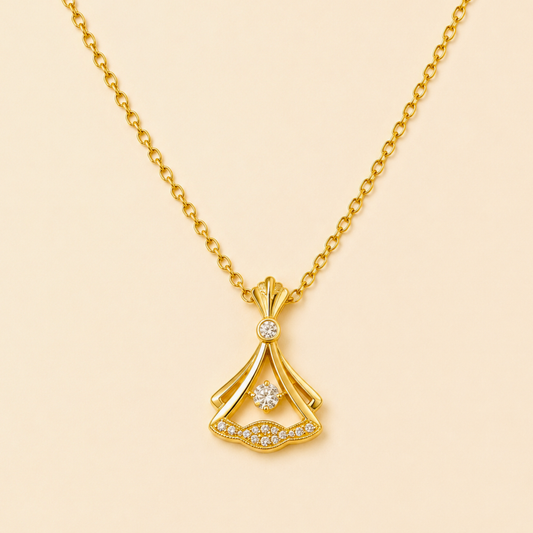 Aurora Bloom Pendant Necklace