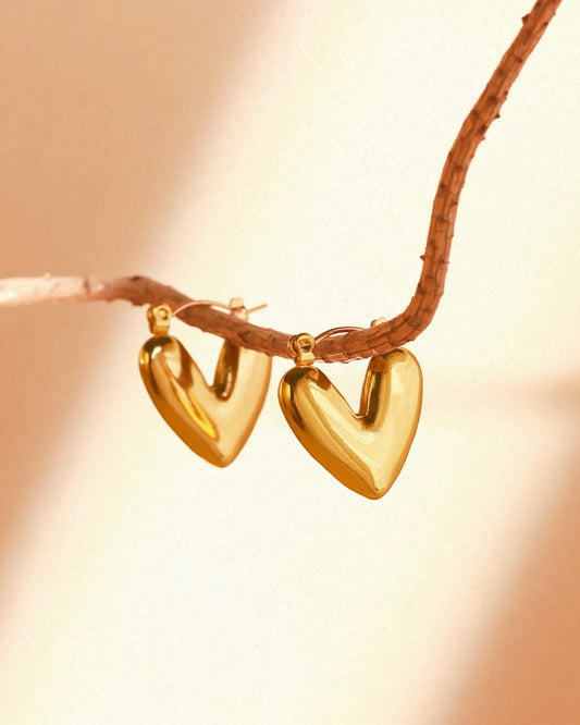 Luvée 18K Gold Plated Studs