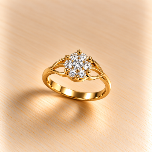 18k Gold Plated Eternal Blossom Ring