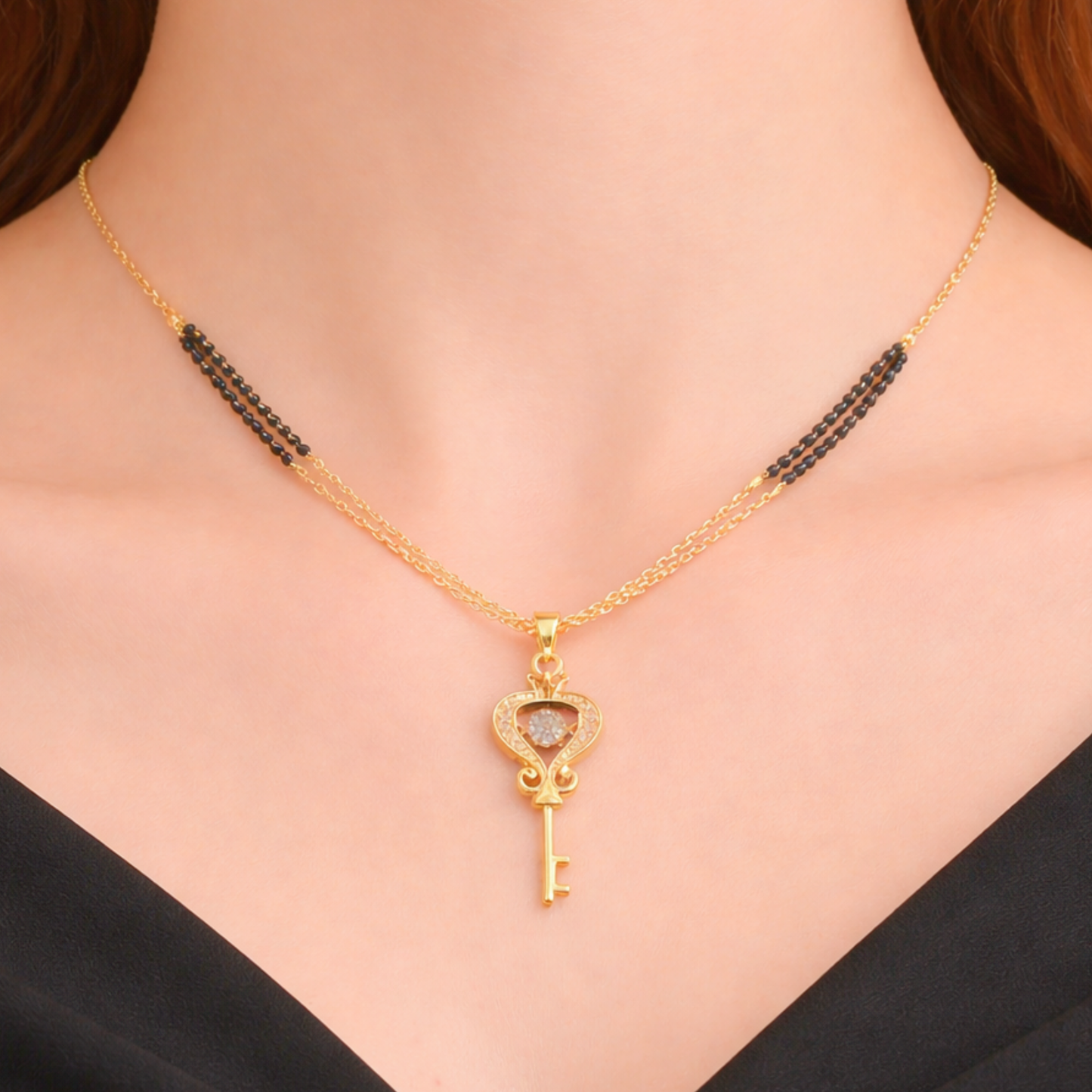 Love Key Mangalsutra