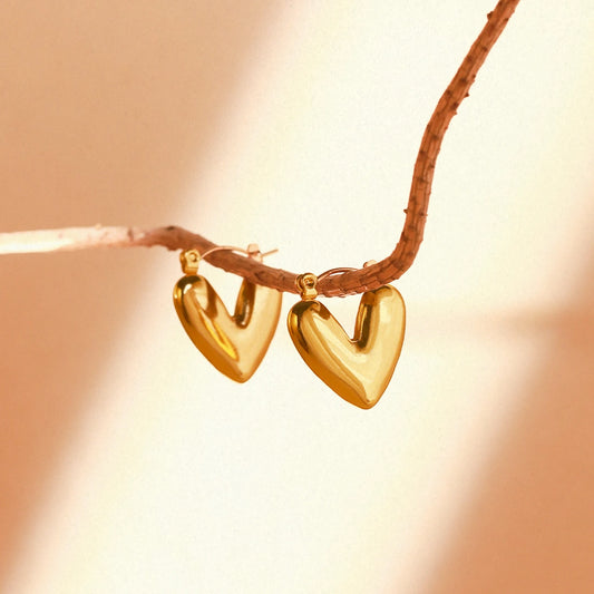 Luvée 18K Gold Plated Studs